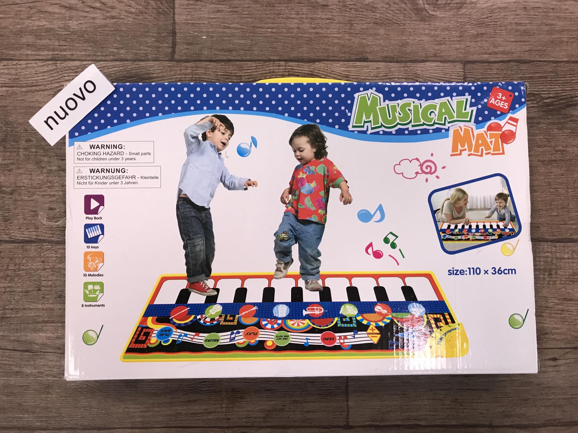 tappeto gioco musicale nuovo