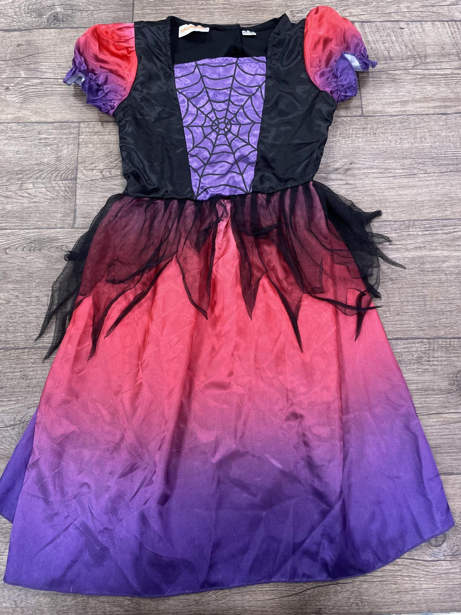 travestimento anni 6-8 halloween strega