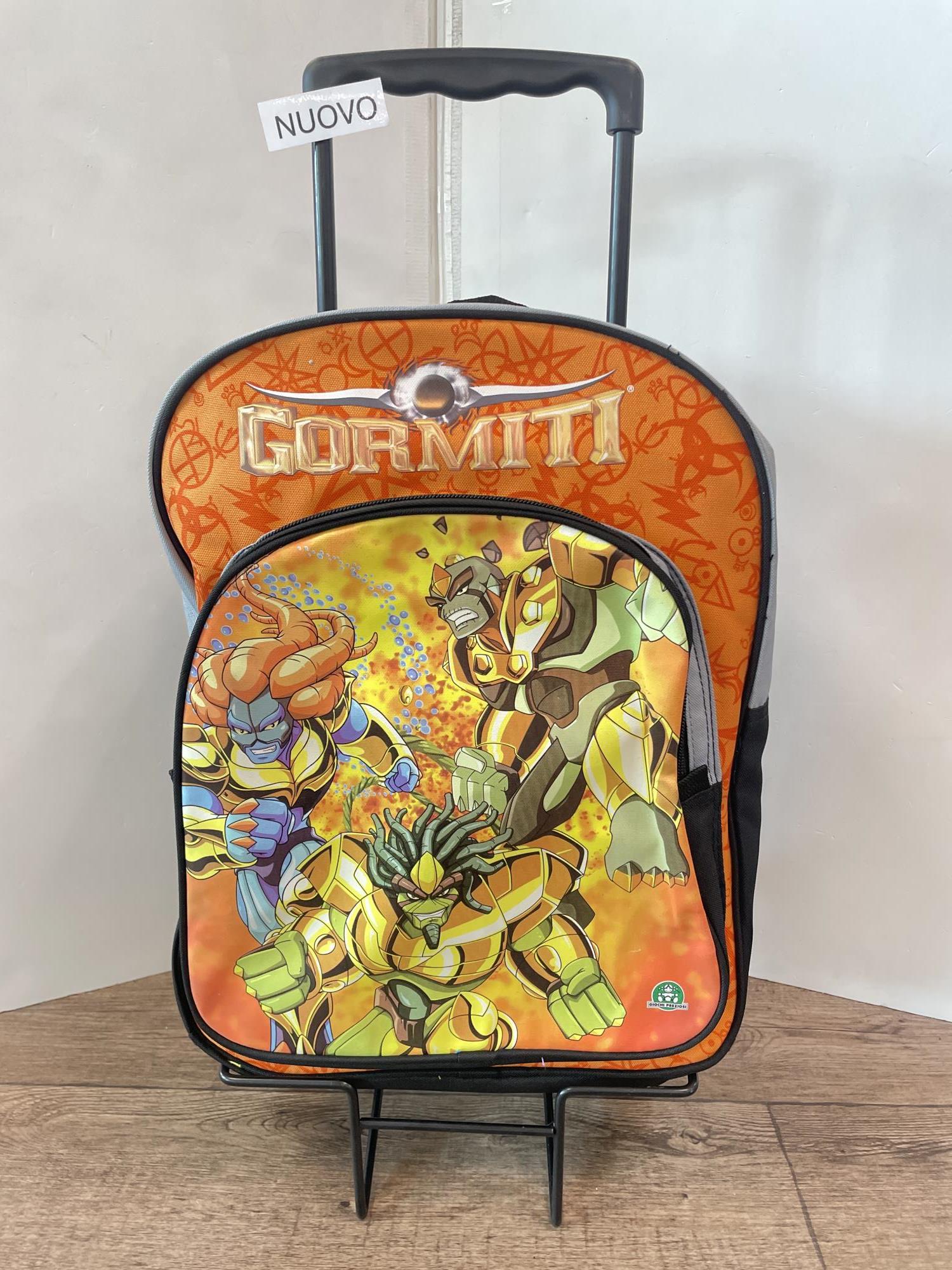 zaino nuovo scuola trolley gormiti